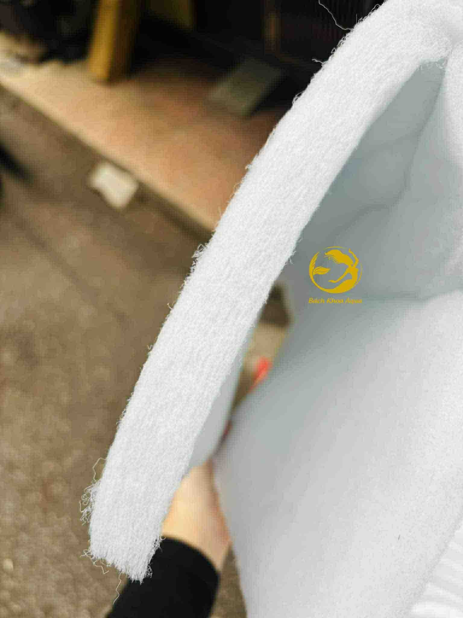 Bông lọc trắng miếng 50x50cm